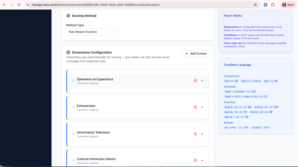Deterministic approach to perform scoring as part of our responsible AI practice
